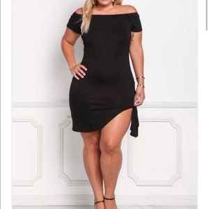 Obsessed 2x black dress nwot